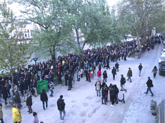 Notre-Dame de Paris Cathedral Fire : The people of Paris watch in shock as the cathedral burns.