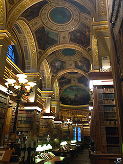 The Library of the National Assembly in Paris