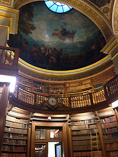 The Library of the National Assembly in Paris