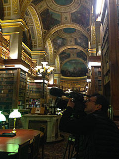 The Library of the National Assembly in Paris