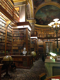 The Library of the National Assembly in Paris