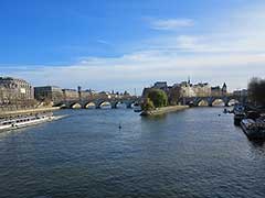 Pont Neuf as seen from the Pont des Arts