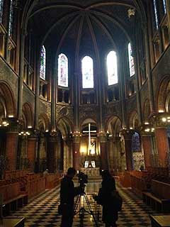 Saint-Germain-des-Prés : church interior