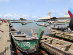 le port de Cotonou, Benin