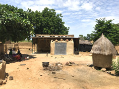 Habitation d'une famille Mossi