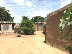 Habitation d'une famille Mossi