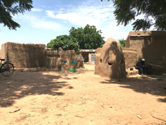 Habitation d'une famille Mossi