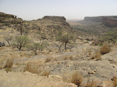 Les falaises de Bandiagara