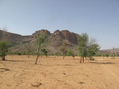 Les falaises de Bandiagara