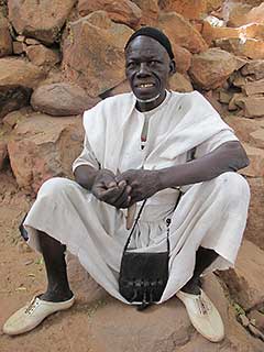 Ibrahim, chef de village et vieil et cher ami.