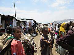 marché à Lalibela