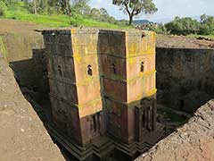 Églises rupestres de Lalibela ( UNESCO Patrimoine Mondial )