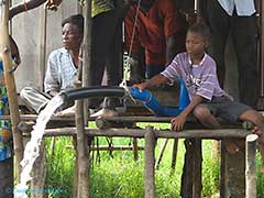 Ganvié, Bénin : cité lacustre