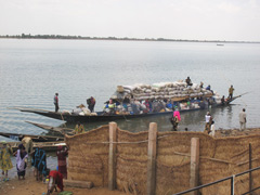 Le fleuve Niger vu de Ségou