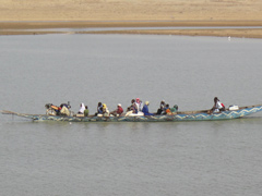 Le fleuve Niger vu de Mopti