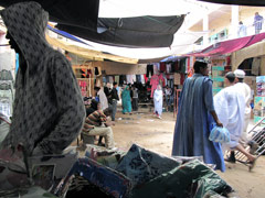 Un souk, ou marché, à Nouakchott