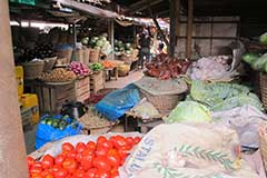 Un marché à Lagos