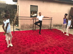 Une école de ballet au Nigéria : Antony sera inévitablement une star !