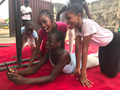 Une école de ballet gratuite au Nigéria