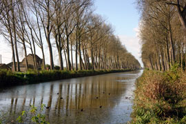 Environ 11 kilomètres de Bruges