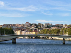 La Saône au cœur de Lyon