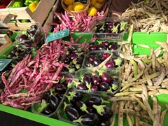 Lyon : Marché du matin le long de la Saône