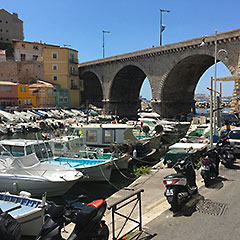 Marseille : Le vallon des Auffes