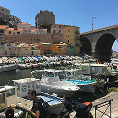 Marseille : Le vallon des Auffes