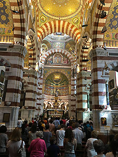 Marseille : La Basilique Notre-Dame-de-la-Garde