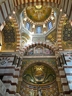 Marseille : La Basilique Notre-Dame-de-la-Garde