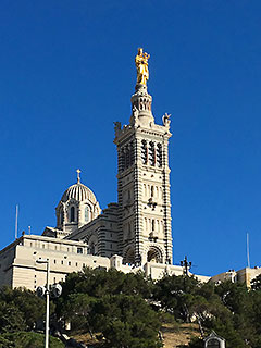 Marseille : La Basilique Notre-Dame-de-la-Garde