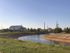 Tchernobyl : le site de la centrale nucléaire