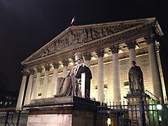 l'Assemblée Nationale : extérieur