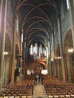 l'Eglise Saint-Germain-des-Prés : intérieur