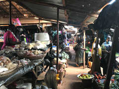 ワガドゥグー市に有る市場