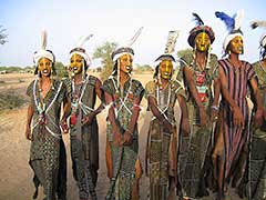 ボロロ族，ウォダベ族の美男子コンテスト