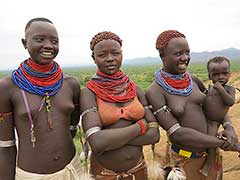 エチオピアのカロ族