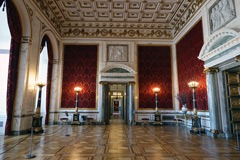 コペンハーゲン：クリスチャンスボー城内