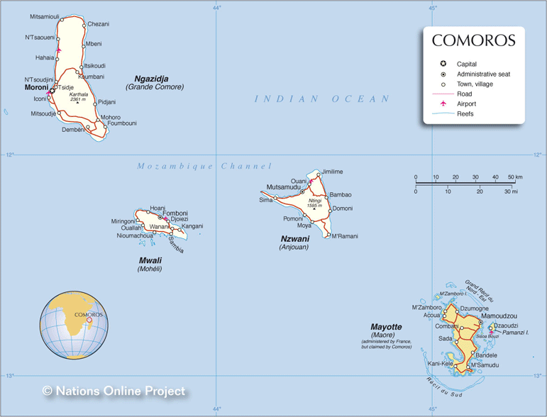 コモロ 諸島