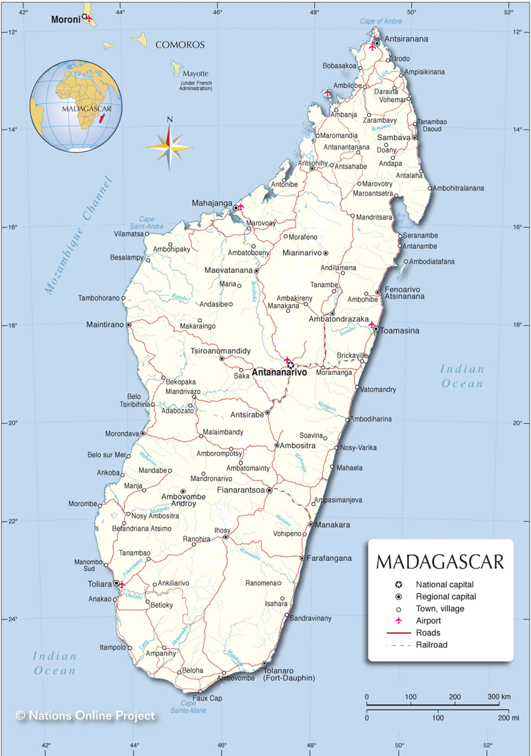 アフリカ：マタカスカル