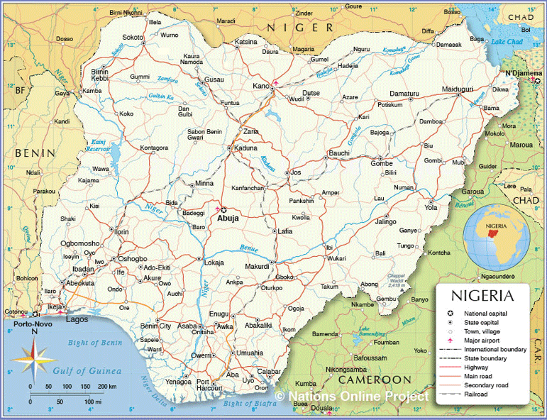 アフリカ：ナイシェリア