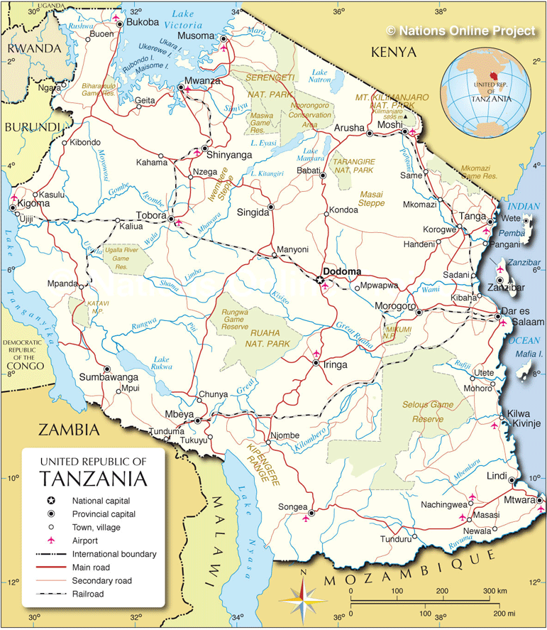 アフリカ：タンザニア
