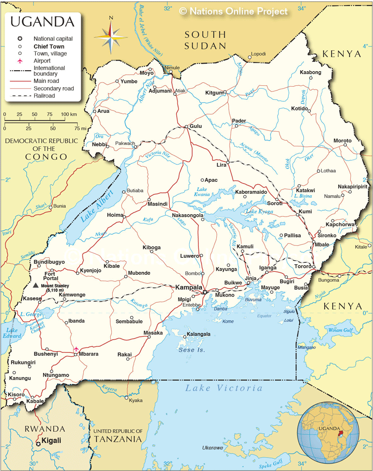 アフリカ：ウガンダ
